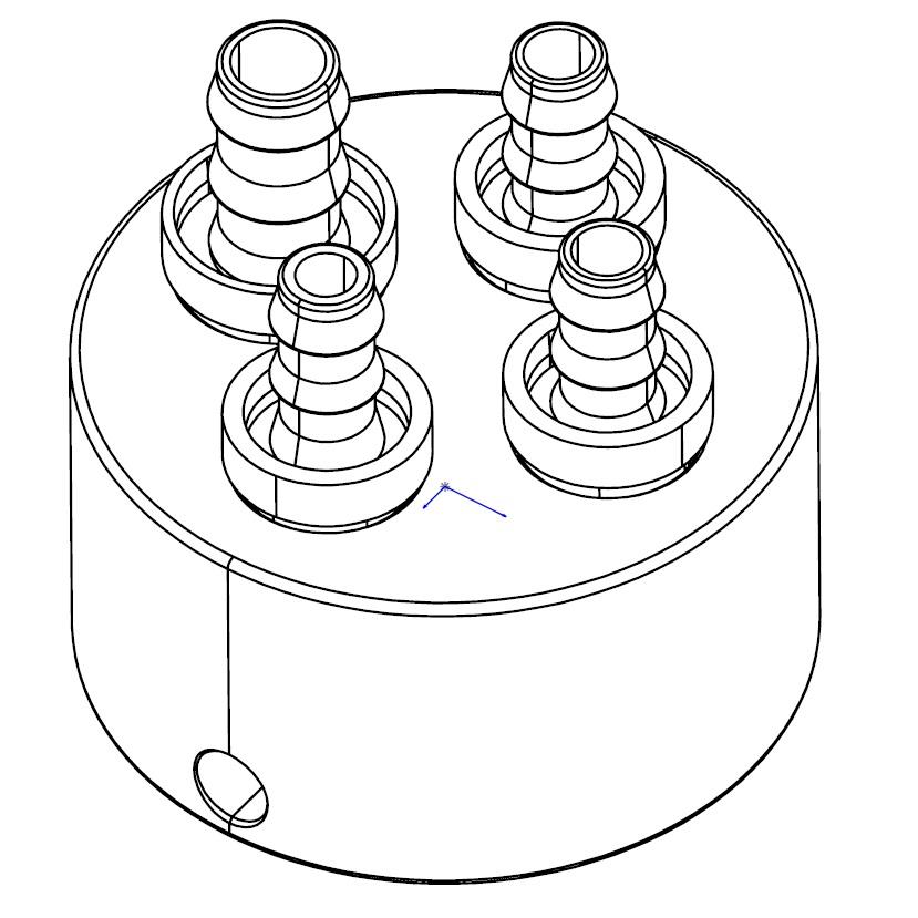 Holding Device - Threaded Hosetails