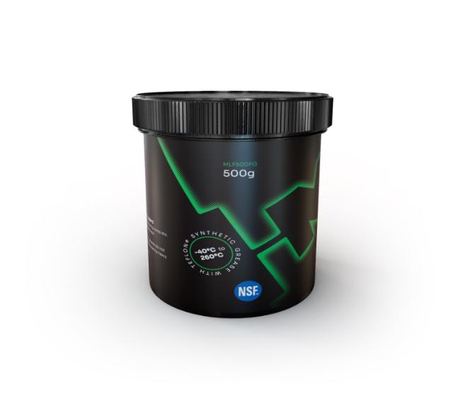 Voiteluaine ulostyöntötapeille 0,5kg. NSF-hyväksytty (elintarvikelaatu)