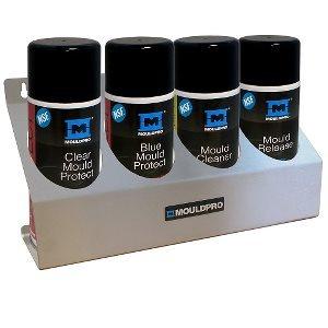Spray-purkkien pidike (teline)