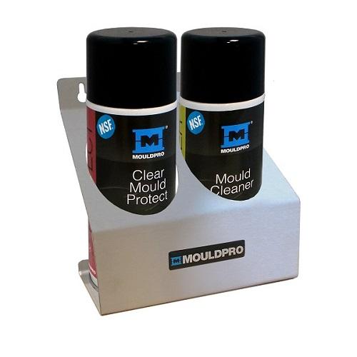 Spray-purkkien pidike (teline)