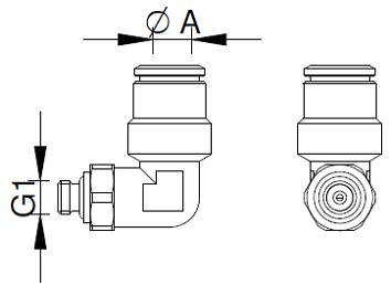 Swivel Angle  Connector