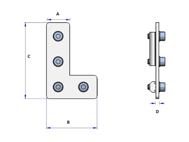 Profile Connector L-Style