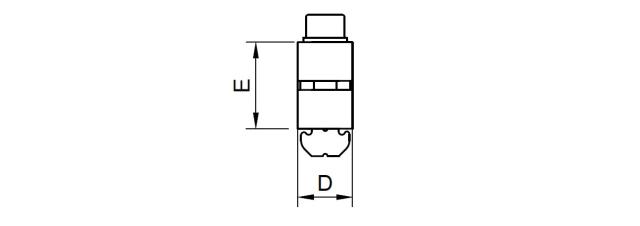 Cross Connector - Round, 10 X