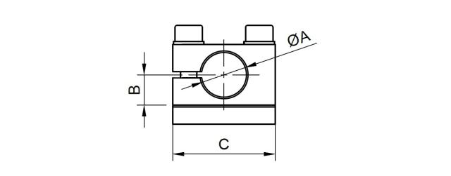 Cross Connector - Round, 10 X