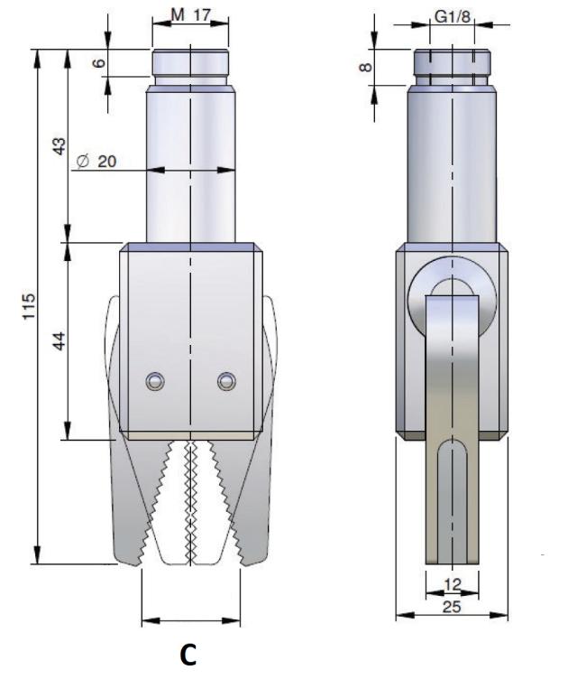 Tarttuja -Spure Gripper GZ20