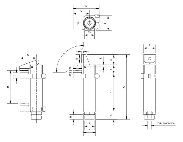 Sormitarttuja -Finger Gripper Type GFR
