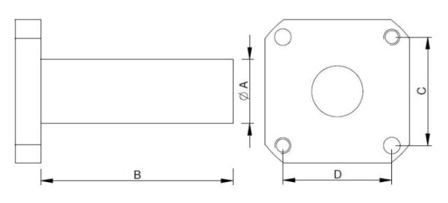 Mounting Bracket for Compact Cylinder