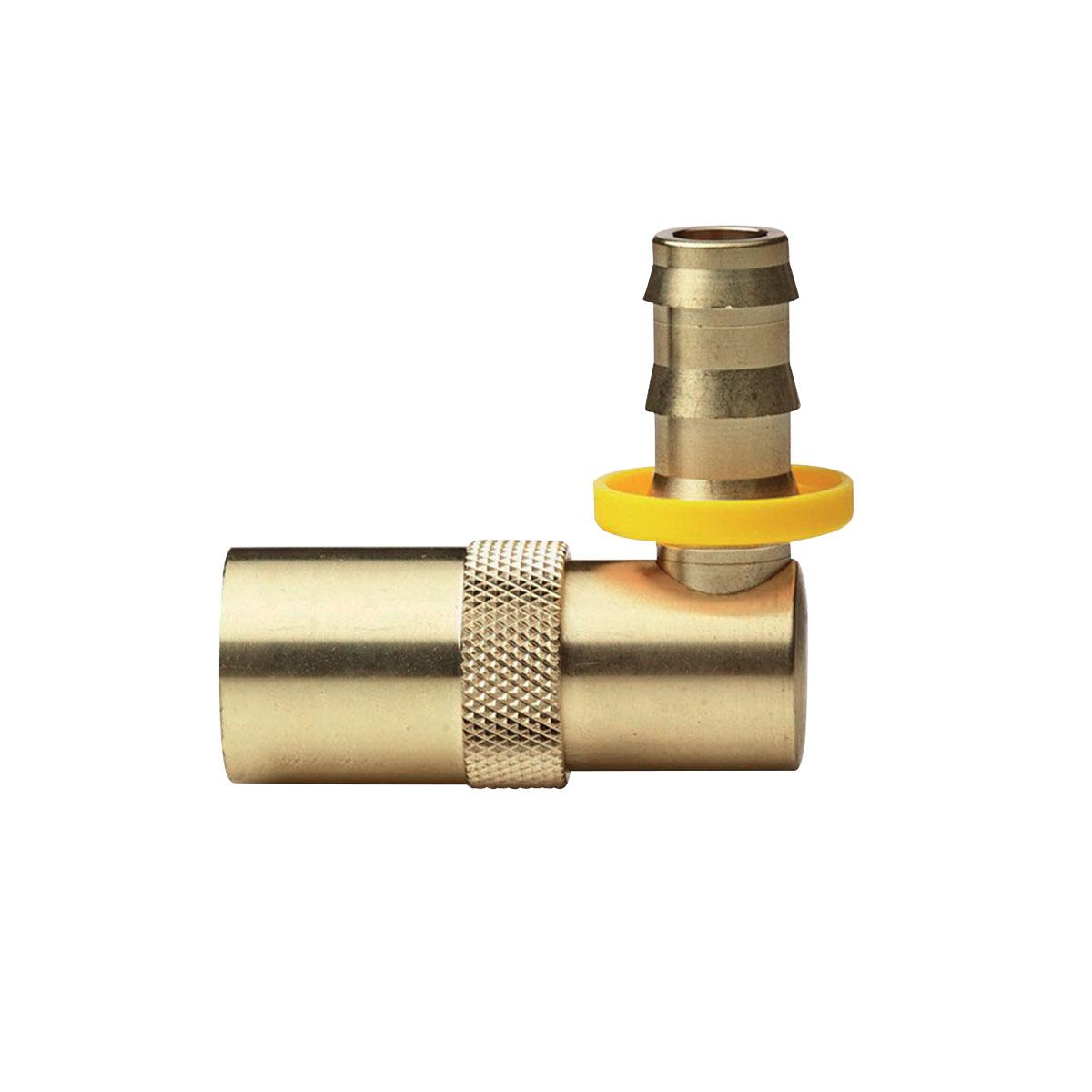 Pikaliitin Push Lock 90°