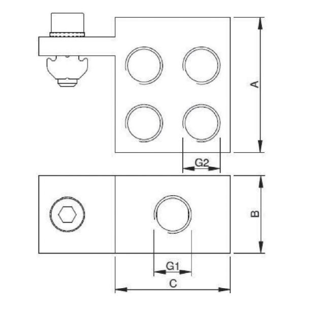 Air vacuum manifold 1 - 8